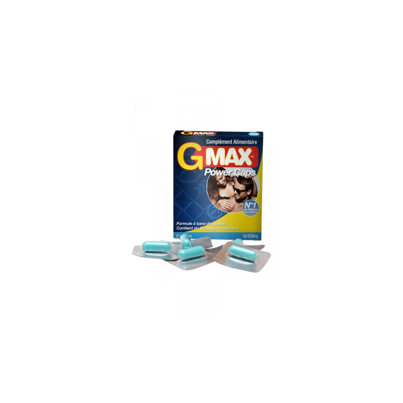 G-Max Power Caps Homme (5 gélules)