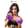 Menottes marabou violet - Secret Play