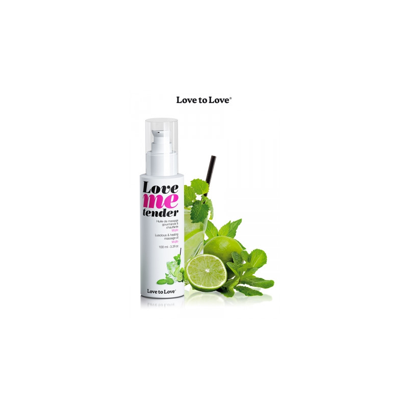 Huile de massage mojito 100ml