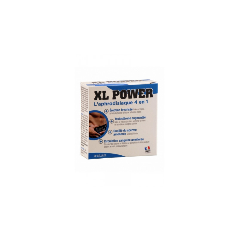 XL Power (20 gélules) - Aphrodisiaque