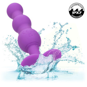 CALEXOTICS - FIRST TIME PLUG ANAL SONDE TRIPLE BILLES 10 VIBRATIONS VIOLET