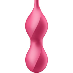 SATISFYER - LOVE BIRDS 2 BALLES VIBRANTES DE KEGEL + APPLICATION GRATUITE