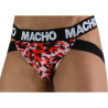 MACHO - MX28MR JOCK MILITAIRE ROUGE S