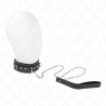 KINK - COLLIER EN CUIR PVC AVEC CEINTURE 105 CM RIVET STRASS 41