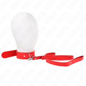 KINK - COLLIER AVEC CEINTURE 116 CM BRACELET ROJO AJUSTABLE 32-50 CM X 8 CM