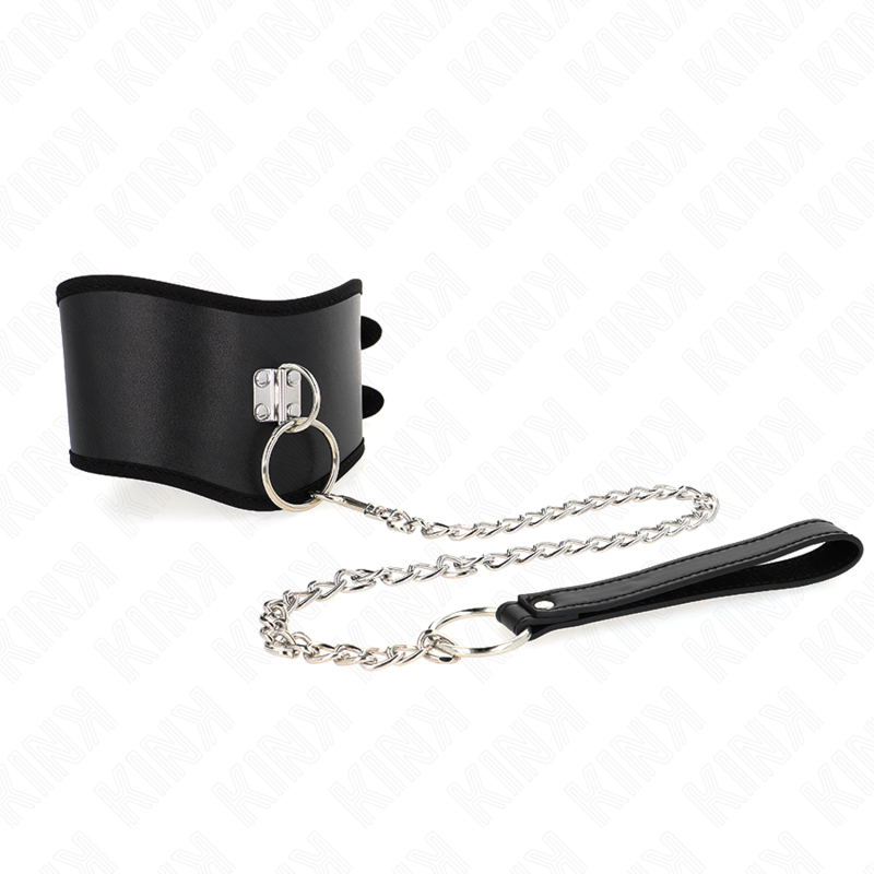 KINK - COLLIER 65 CM AVEC LARGE BRACELET RÉGLABLE 40-55 CM X 10 CM