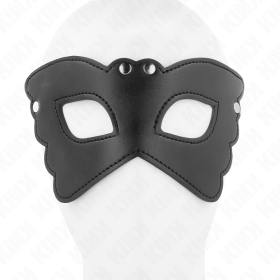 KINK - MASQUE EN CUIRETTE FORME PAPILLON 20 x 9 CM