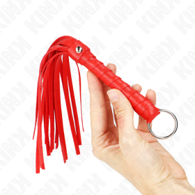 KINK - MINI FOUET SIMPLE ROUGE 28 CM