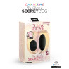 My vibrating secret egg - Noir