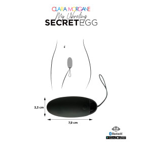 My vibrating secret egg - Noir