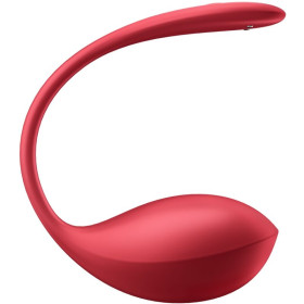 SATISFYER - SHINY PETAL STIMULATEUR À TÉLÉCOMMANDE À DISTANCE G POINT ROUGE APPLICATION GRATUITE