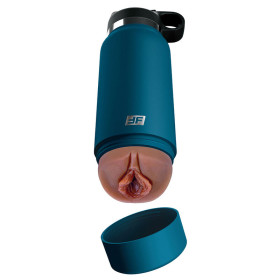 PDX PLUS - FUCK FLASK VAGINE STROKER DISCRET MODÈLE MARRON 1