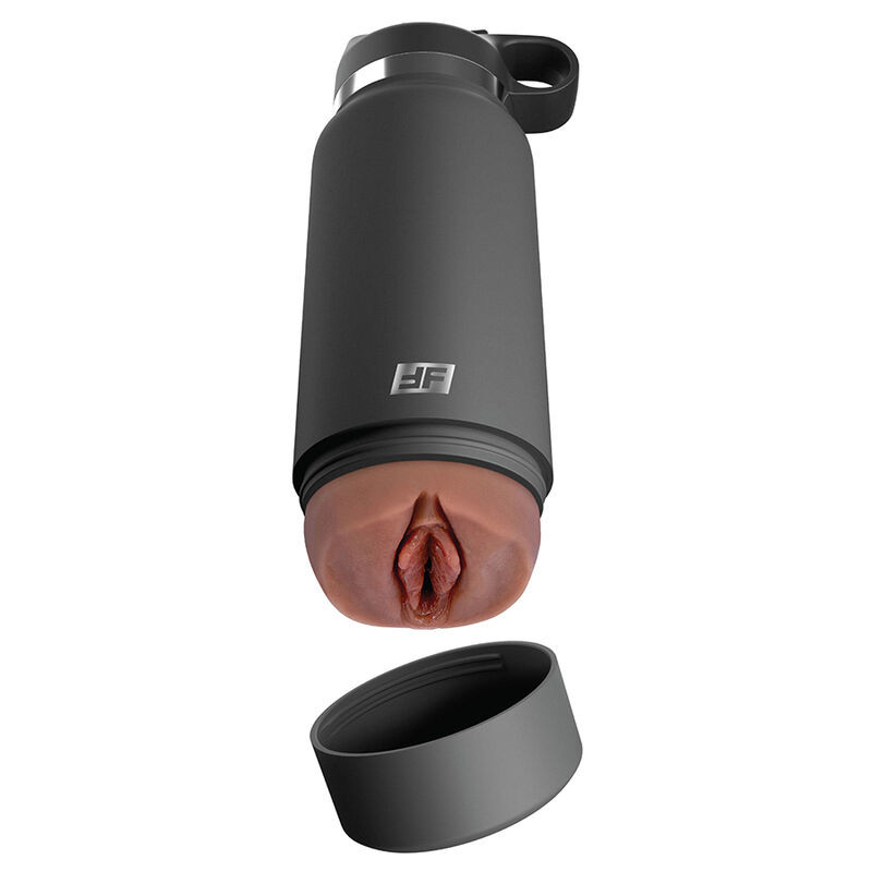 PDX PLUS - FUCK FLASK VAGINE STROKER DISCRET MODÈLE MARRON 2