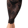 Robe mi-longue Nocturne F338 en dentelle