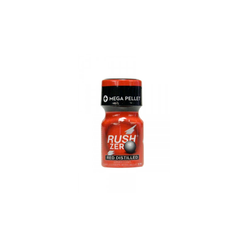 Poppers Rush Zero Red Distilled 10 ml