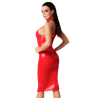 F354 midi robe Orgia Rouge