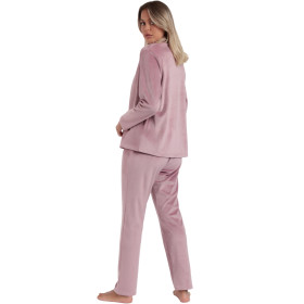 Pyjama velours pantalon sweat à col montant Luxury Velvet