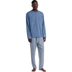 Pyjama tenue pantalon polo manches longues Classic Spiga