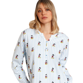 Chemise de nuit manches longues Mickey New Yord Disney