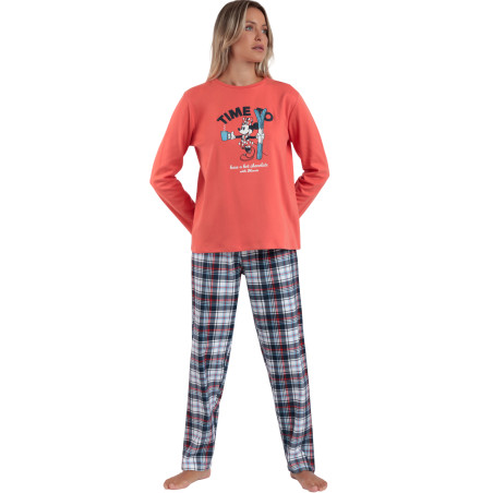 Pyjama tenue pantalon top manches longues Winter Club Disney