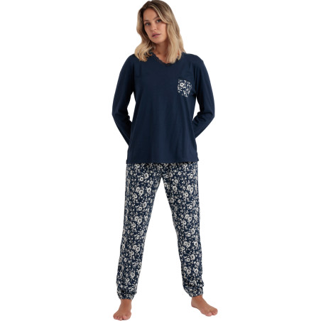 Pyjama pantalon haut manches longues Romantic Winter