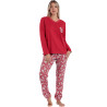 Pyjama pantalon haut manches longues Romantic Winter