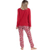 Pyjama pantalon haut manches longues Romantic Winter