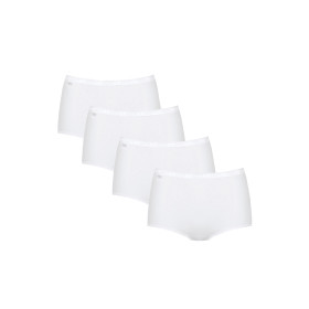 Pack x4 slips taille haute BASIC PLUS