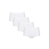 Pack x4 slips taille haute BASIC PLUS