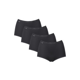 Pack x4 slips taille haute BASIC PLUS