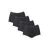 Pack x4 slips taille haute BASIC PLUS