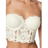 Soutien-gorge bustier balconnet FEDERICA MARIAGE