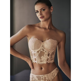 Soutien-gorge bustier balconnet FEDERICA