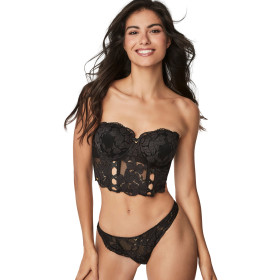 Soutien-gorge bustier balconnet FEDERICA