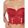 Soutien-gorge bustier balconnet FEDERICA