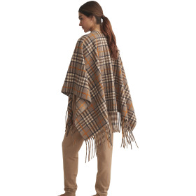 Poncho Camel Cuadros COMPLEMENTOS