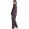 Pyjama pantalon chemise manches longues PLAID