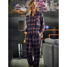 Pyjama pantalon chemise manches longues PLAID