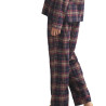 Pyjama pantalon chemise manches longues PLAID