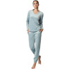 Pyjama pantalon top manches longues POLARSOFT