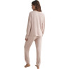 Tenue détente pyjama pantalon top manches longues BASIC P82