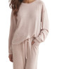 Tenue détente pyjama pantalon top manches longues BASIC P82