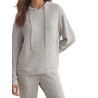 Tenue détente et intérieur pyjama pantalon sweat capuche BASIC P82