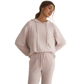 Tenue détente et intérieur pyjama pantalon sweat capuche BASIC P82