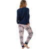 Pyjama pantalon resserré top manches longues Ocean