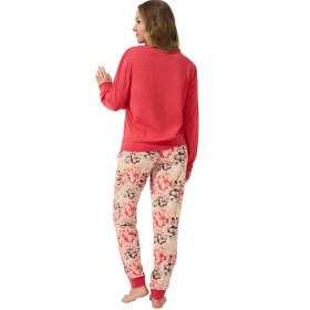 Pyjama pantalon resserré top manches longues Ocean