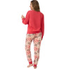 Pyjama pantalon resserré top manches longues Ocean