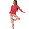 Pyjama pantalon large top manches longues Ocean