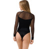 Body brésilien sans armatures manches longues Lovelace