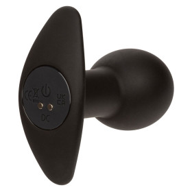 CALEXOTICS - ROCK BOTTOM PLUG ANAL 10 VIBRATIONS SILICONE NOIR